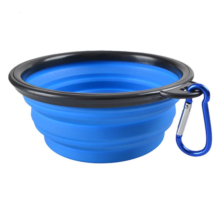COLLAPSIBLE SILICONE TRAVEL PET BOWL - Premium Petcare from Teal Zeus - Just $11.42! Shop now at PETGS