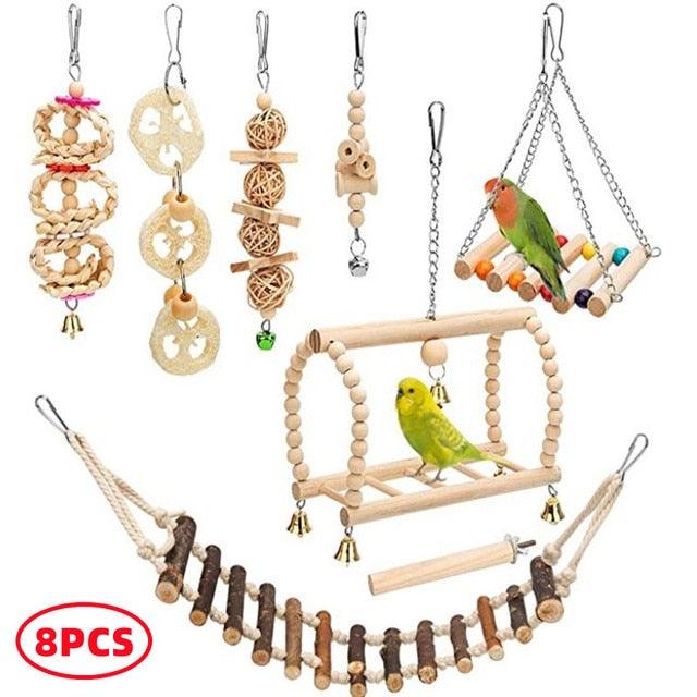 Combination Parrot Bird Toy - PETGS