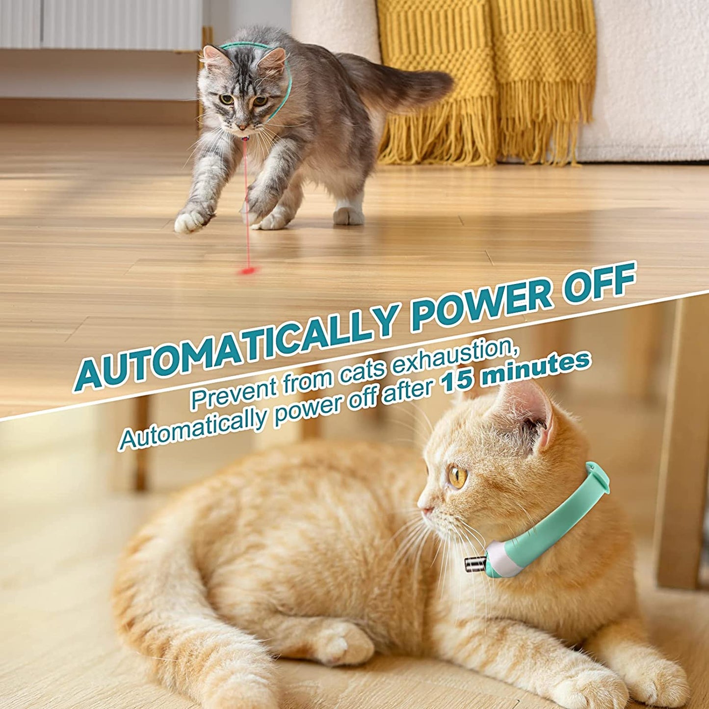 Electric Smart Amusing Collar For Kitten - PETGS