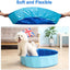 Foldable Pet Bath Outdoor Portable Swimming Pool for Pets and Kids - Premium Pets from Pink Iolaus - Just $13.92! Shop now at PETGS