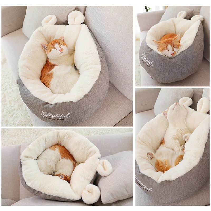 Hoopet Cat Warm Basket Bed - PETGS