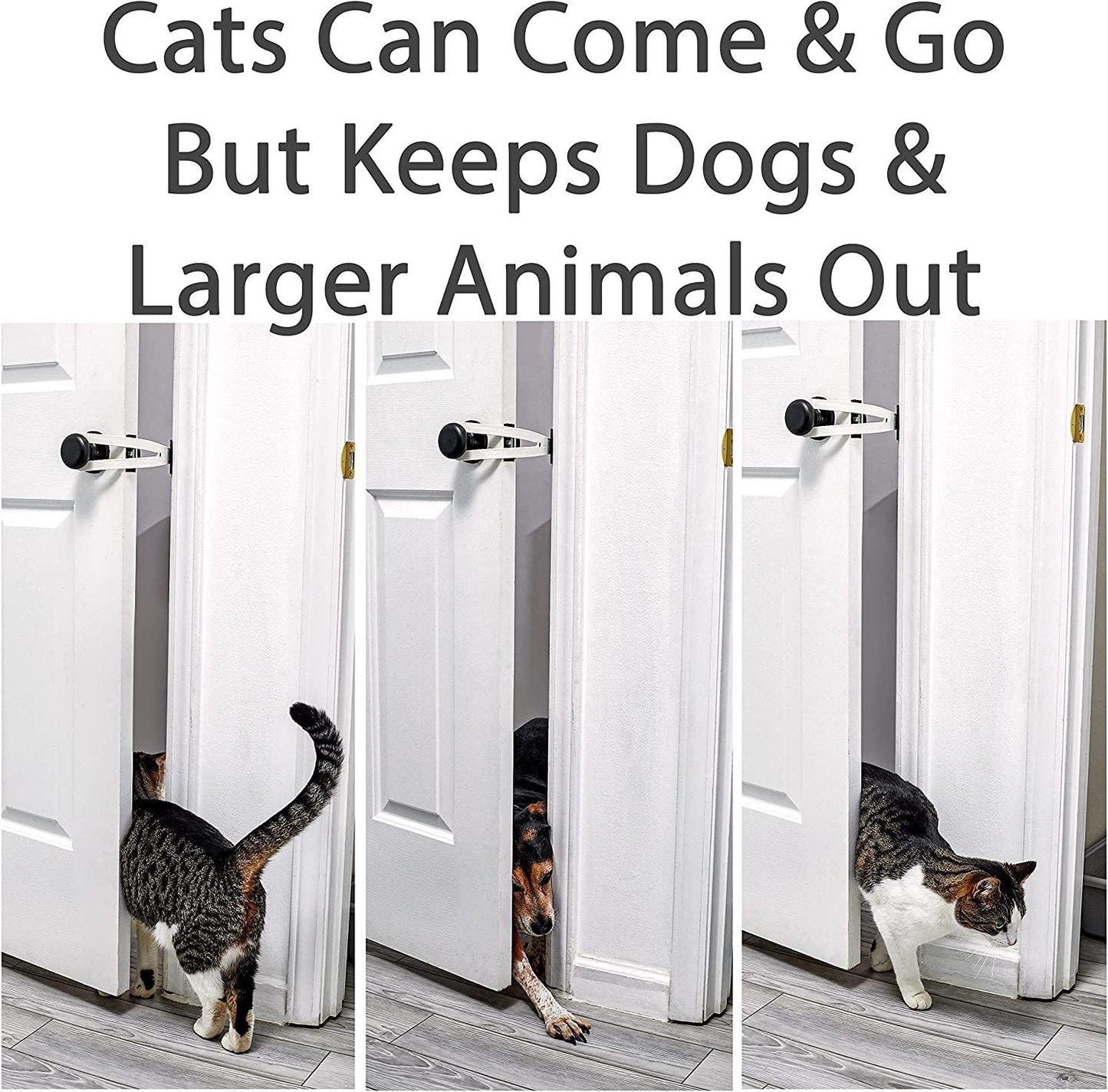 Pet Cat Door Holder Latch Cat Elastic Door Lock Preventing Dogs From Entering - PETGS