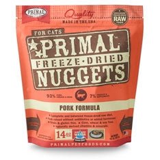 Primal Pet Foods Freeze Dried Cat Food Pork 14 Oz. - Premium Petcare from Scarlet Themis - Just $39.35! Shop now at PETGS
