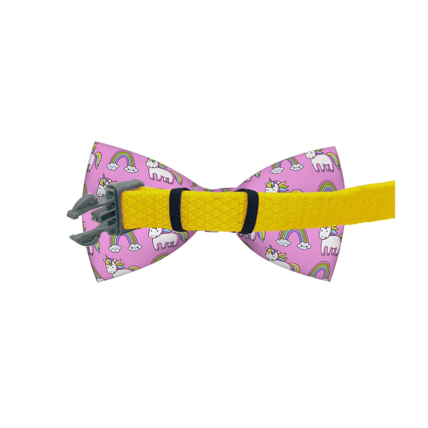 Unicorn Rainbow Dog Bow Tie - Premium Leashes, Collars & Petwear from Plum Semele - Just $7.46! Shop now at PETGS